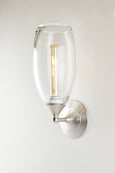 Dune Glass Small Spindle Sconce
