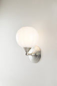 Mirage Glass Small Globe Sconce