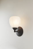 Mirage Glass Small Teardrop Sconce