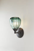 Mirage Glass Small Teardrop Sconce