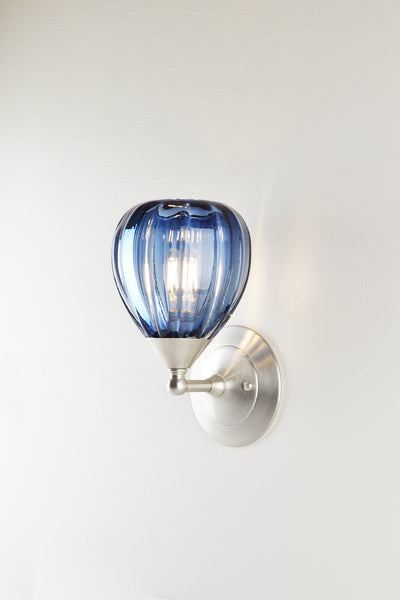 Mirage Glass Small Teardrop Sconce