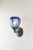 Mirage Glass Small Teardrop Sconce