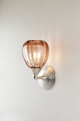 Mirage Glass Small Teardrop Sconce