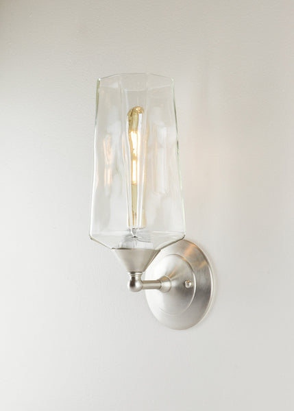 Bottle Glass Sconce