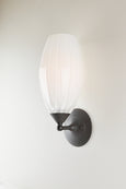 Mirage Glass Small Spindle Sconce