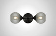 Oasis Glass Linear Double Sconce