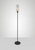 Mirage Glass Large Spindle Floor Lamp
