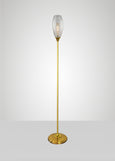 Mirage Glass Large Spindle Floor Lamp