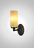 Prairie Spotted Cylinder Acacia Sconce