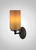 Prairie Spotted Cylinder Acacia Sconce