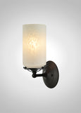 Prairie Spotted Cylinder Acacia Sconce