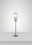 Alpine Glass Acacia Table Lamp