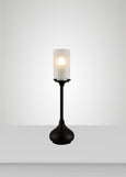 Alpine Glass Acacia Table Lamp