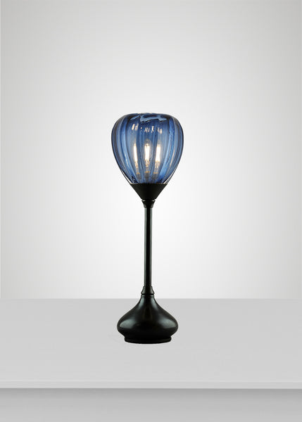 Mirage Glass Acacia Table Lamp