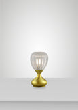 Mirage Glass Teardrop Mini Table Lamp