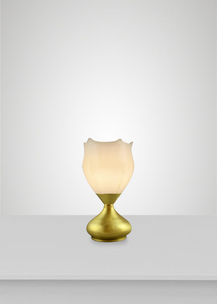 Seaflower Glass Mini Table Lamp