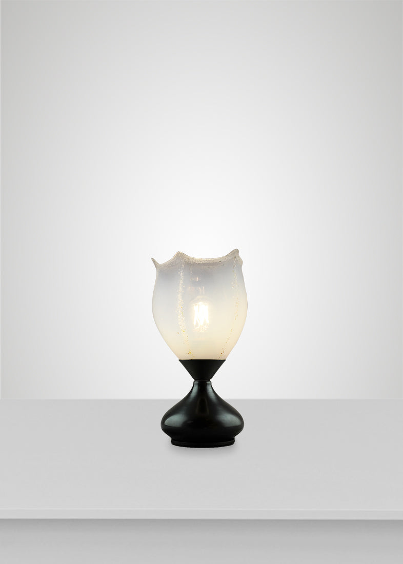 Seaflower Glass Mini Table Lamp