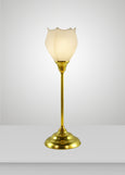 Seaflower Glass Acacia Torchiere