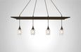 Bottle Glass Arbor Pendant