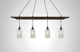 Bottle Glass Arbor Pendant