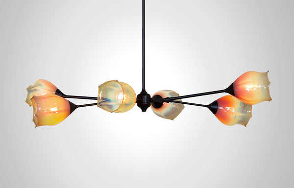 Seaflower Glass Branches Chandelier