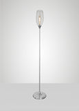 Dune Glass Large Spindle Floor Lamp
