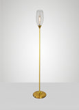 Dune Glass Large Spindle Floor Lamp