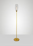 Dune Glass Large Spindle Floor Lamp