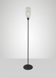 Dune Glass Large Spindle Floor Lamp