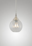 Mirage Glass Small Globe Pendant