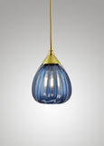 Mirage Glass Small Teardrop Pendant