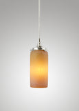 Prairie Glass Spotted Cylinder Pendant