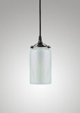 Prairie Glass Opal Optic Cylinder Pendant