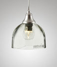 Bottle Glass Pendant, Clear