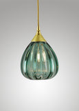 Mirage Glass Large Teardrop Pendant