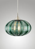 Mirage Glass Oval Pendant