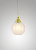 Mirage Glass Small Globe Pendant