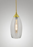 Dune Glass Small Spindle Pendant
