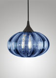 Mirage Glass Oval Pendant