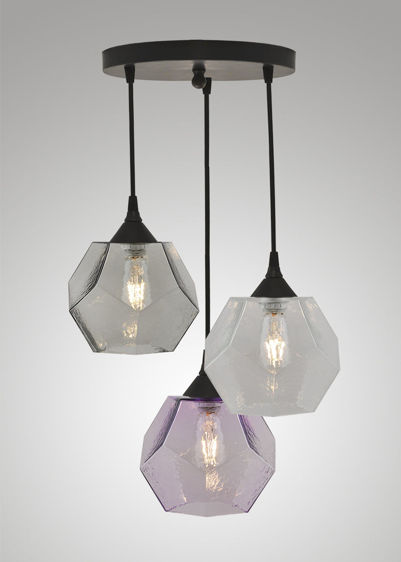 Quartz Glass Rainshower Pendant