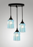 Bottle Glass Rainshower Pendant