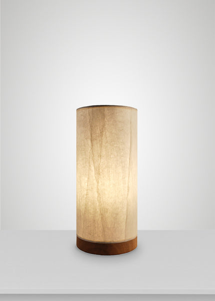 Tropic Paper Cylinder Table Lamp