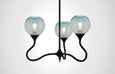 Oasis Glass Trumpetvine Chandelier