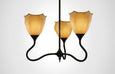 Seaflower Glass Trumpetvine Chandelier