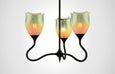 Seaflower Glass Trumpetvine Chandelier