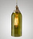 Bottle Pendant, Olive Wine