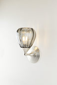 Mirage Glass Small Teardrop Sconce