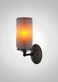 Prairie Spotted Cylinder Acacia Sconce