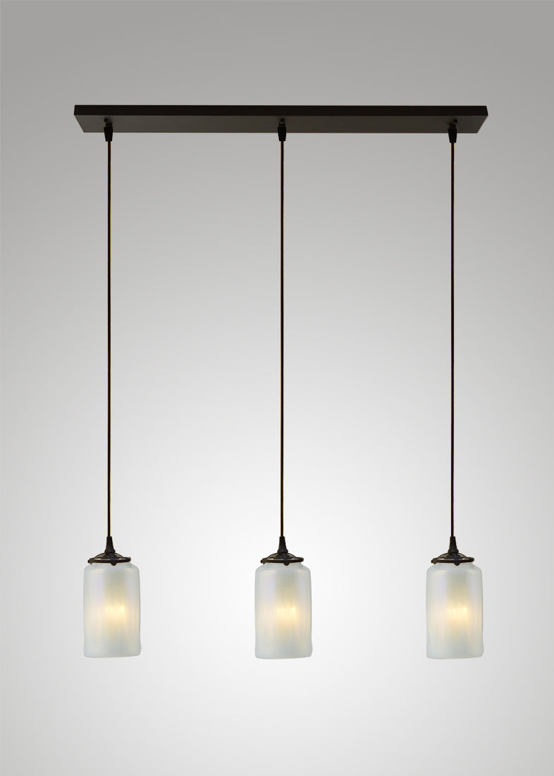 Prairie Glass Opal Optic Cascade – Metro Lighting