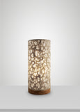 Tropic Paper Cylinder Table Lamp